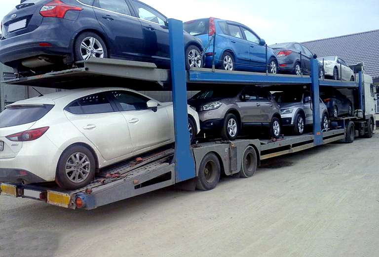 Перевозка автомобиля Toyota Hilander 2012 гв