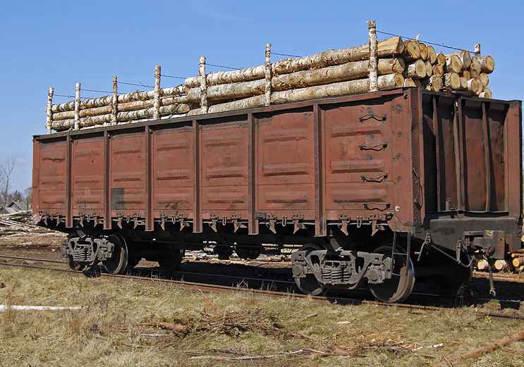 Перевозка ЛЕСА вагонами из Нижегородской области в Тульскую область